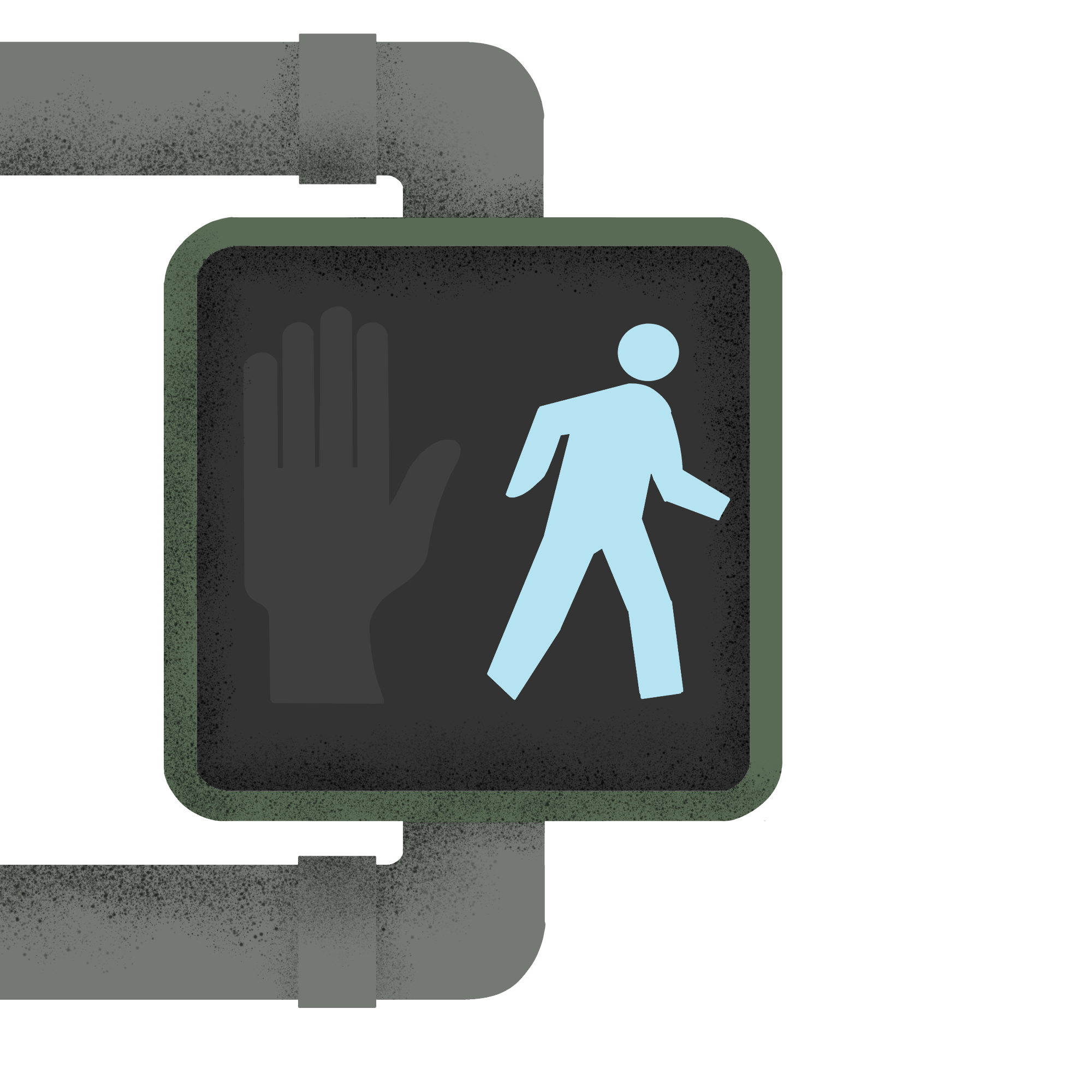 crosswalk sign